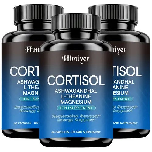 Cortisol (Aswagandhal, L-Theanine Magnesium) 11 in 1 Supplement