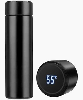 Tea Infuser Bottle W/LED Temp Display