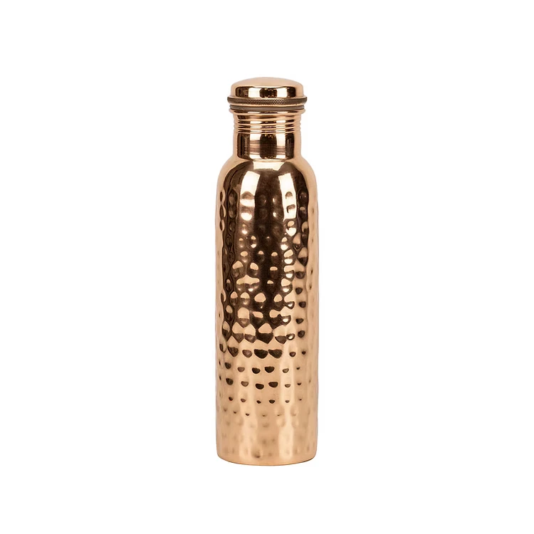 Hammered Copper Water Bottle