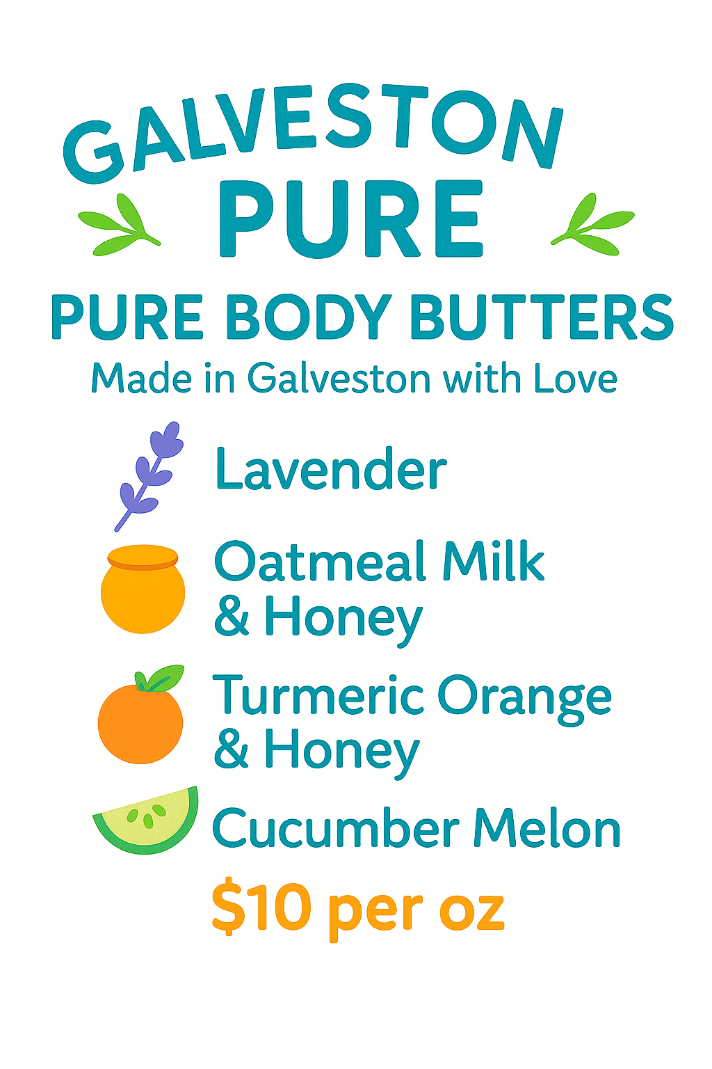 GALVESTON PURE BODY BUTTER