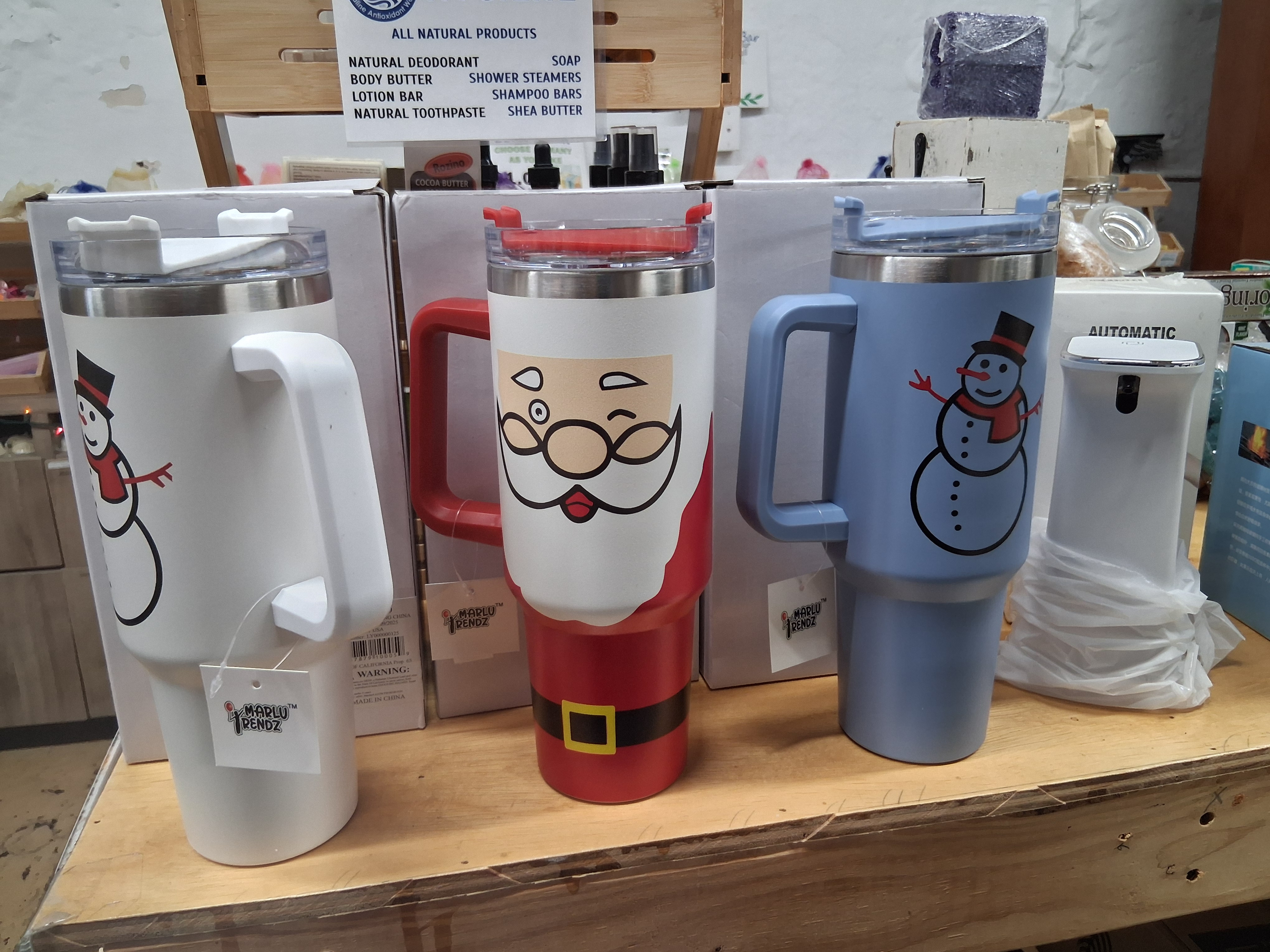 HOLIDAY TUMBLERS