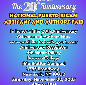 20th Anniversary Artisan Fair Flyer Invitation.png