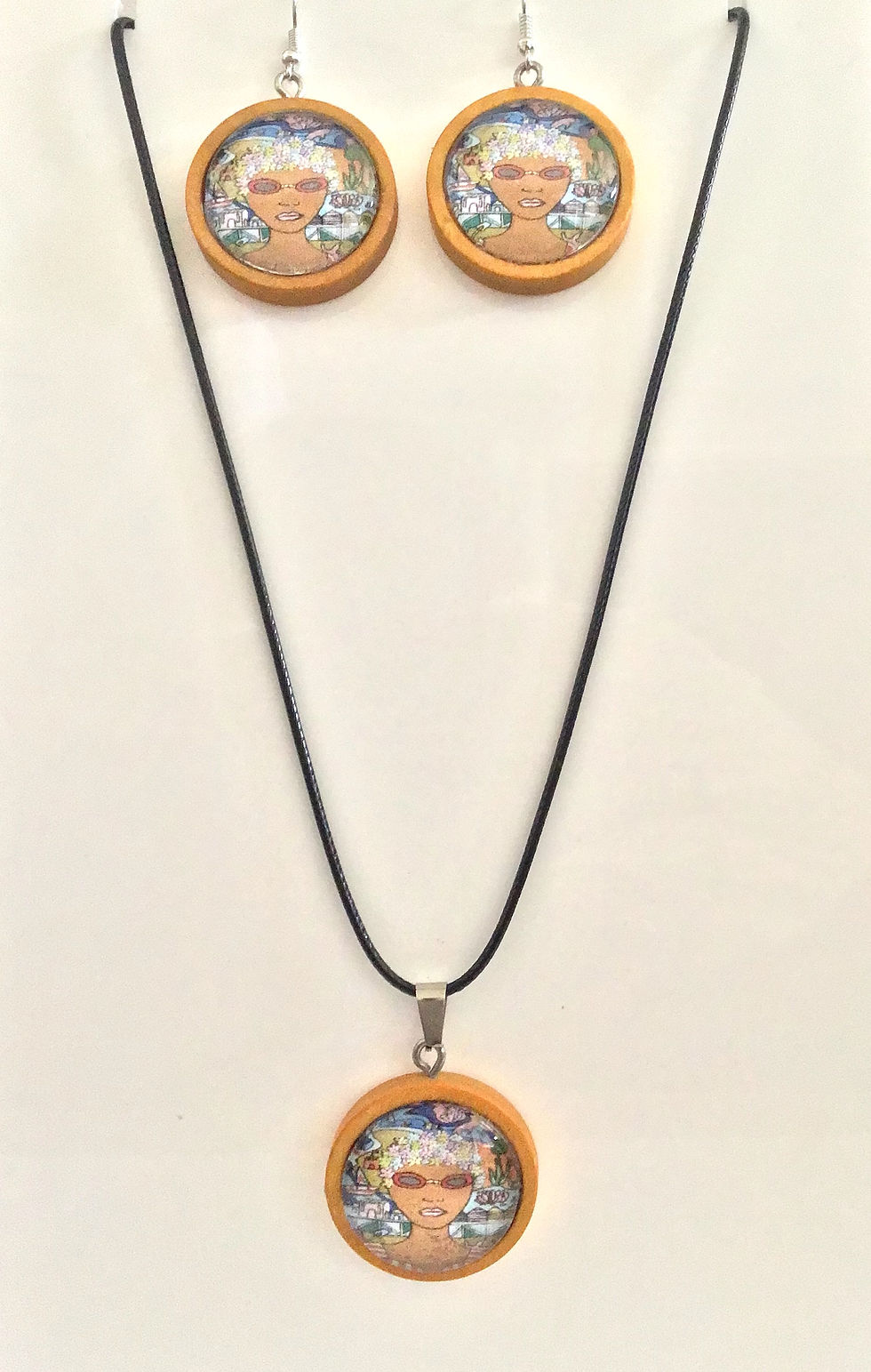 Thumbnail: Bather Pendant or Earrings