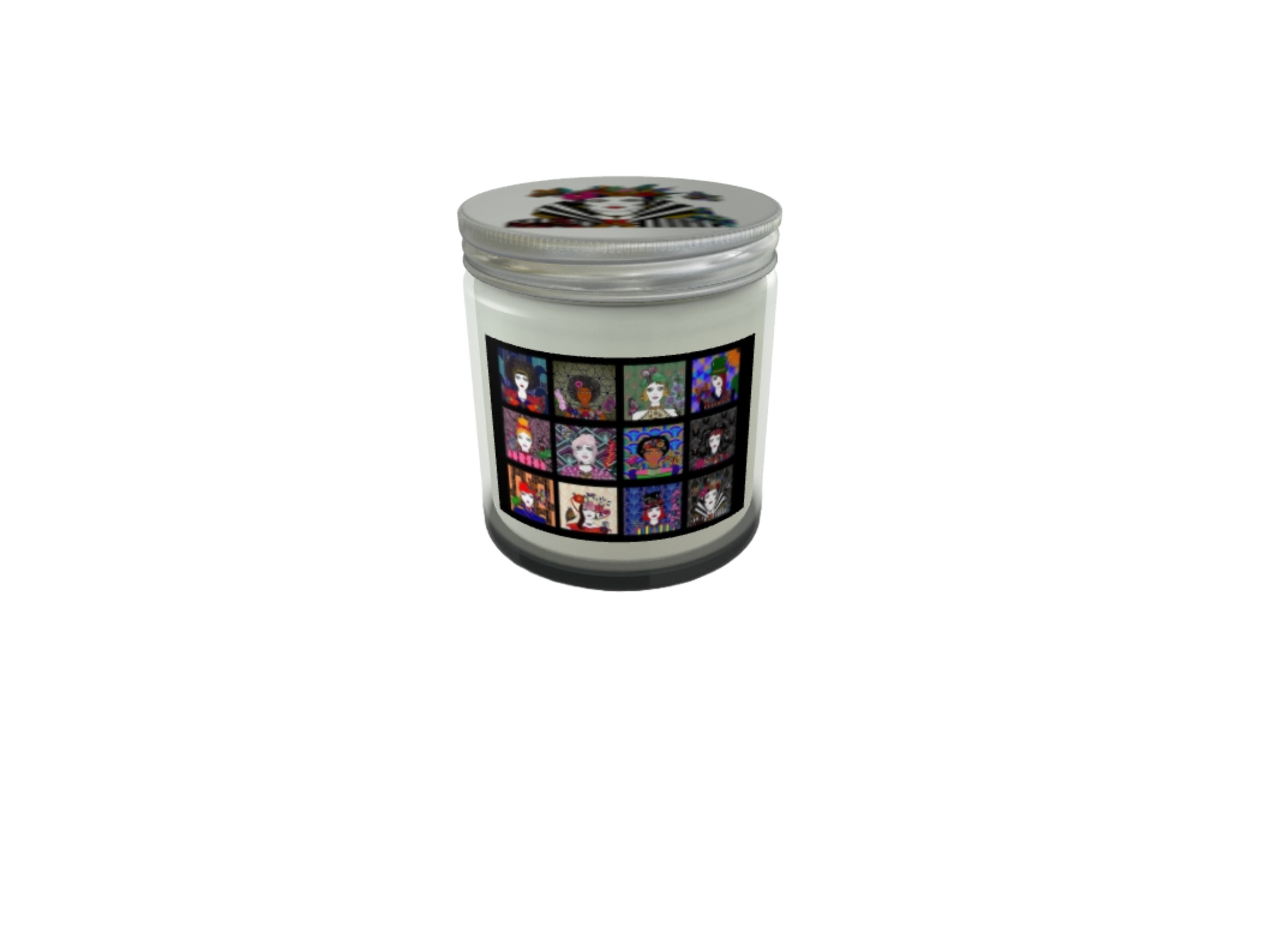 Ladies Scented Candle in a Jar