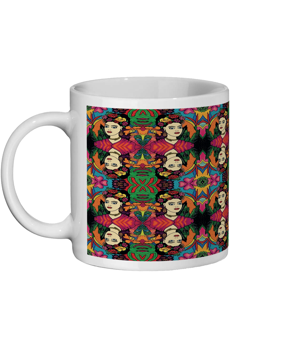 Thumbnail: Frida Parrot Ceramic Mug