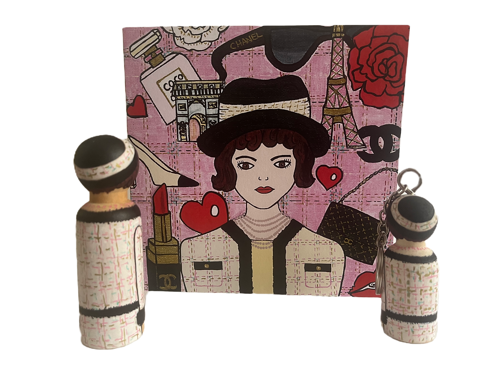 Thumbnail: Coco Wooden Peg Dolls