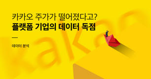 카카오 주가가 떨어졌다고?💰 플랫폼 기업의 데이터 독점
