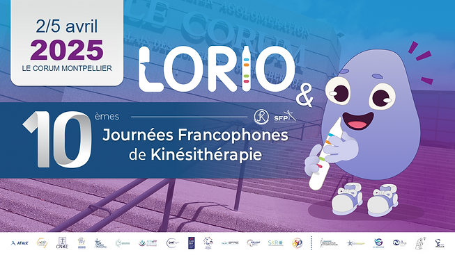 LORIO présent à la 10ème édition des Journées Francophones de Kinésithérapie