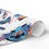 Thumbnail: Blue and pink Lilo and Stitch wrapping paper for birthdays and parties