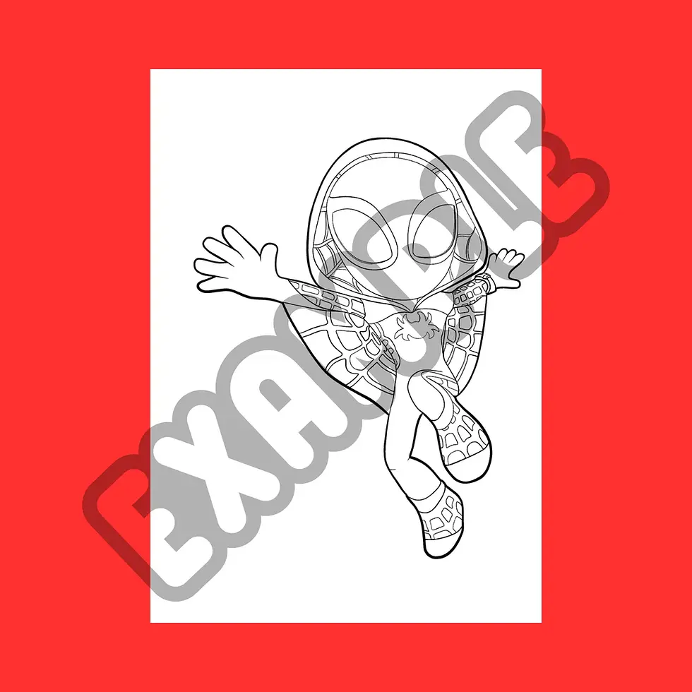 Thumbnail: Downloadable kids coloring pages of Spidey and his team
