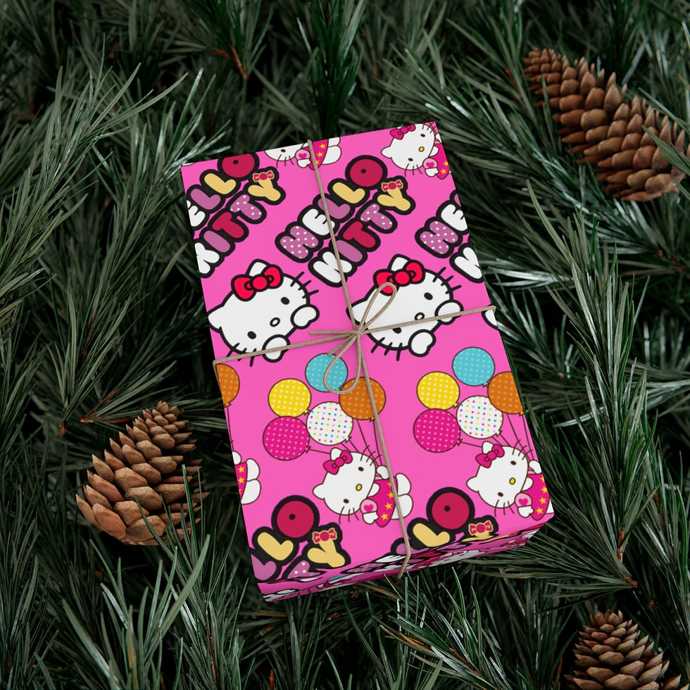 Thumbnail: hello kitty wrapping paper