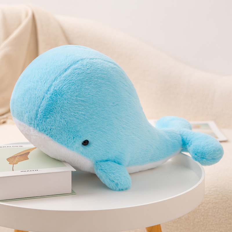 whale plush blue
