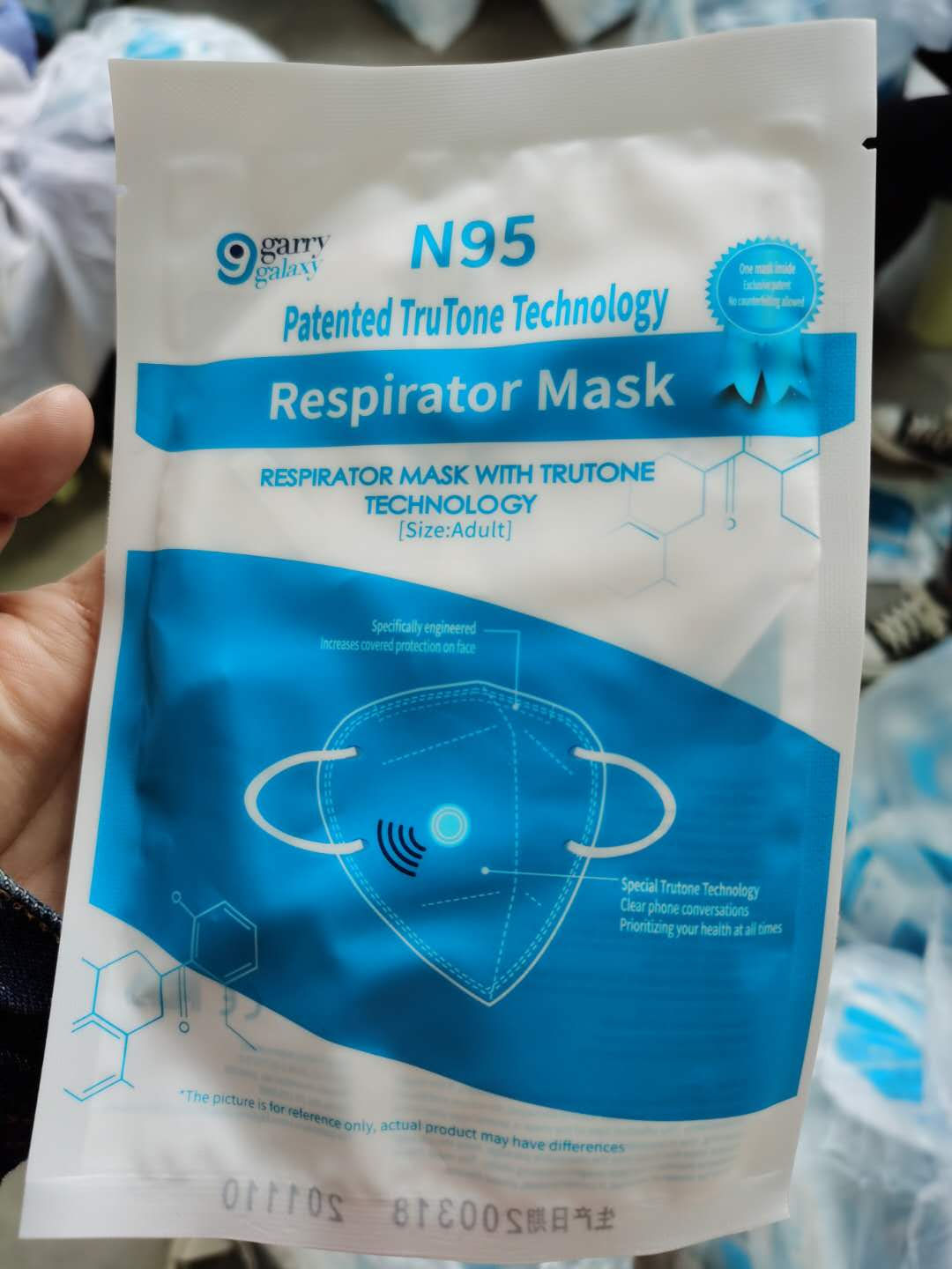 N95 GARRY  |  FDA CERTIFIED