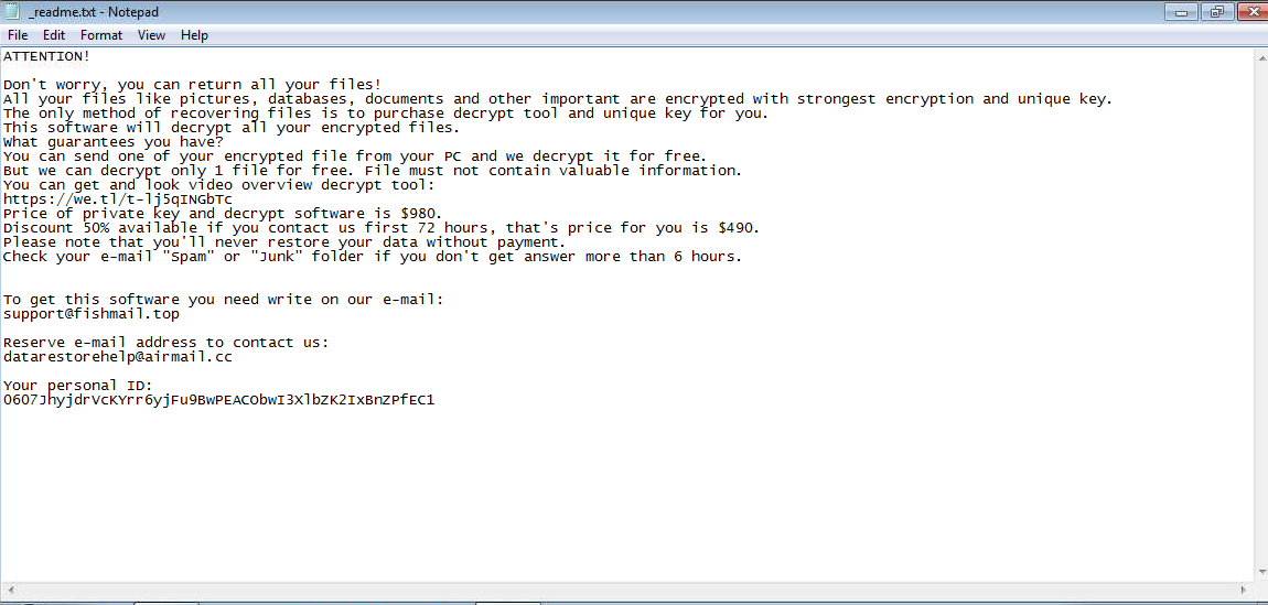 Kcvp Ransomware _readme.txt ransom note