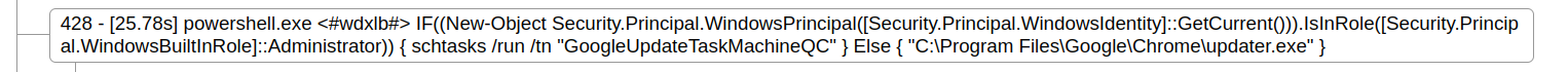 Malware halting Windows services screenshot