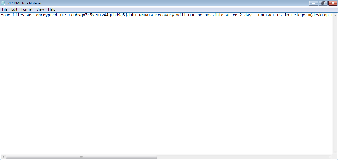 PUTIN Ransomware README.txt ransom note