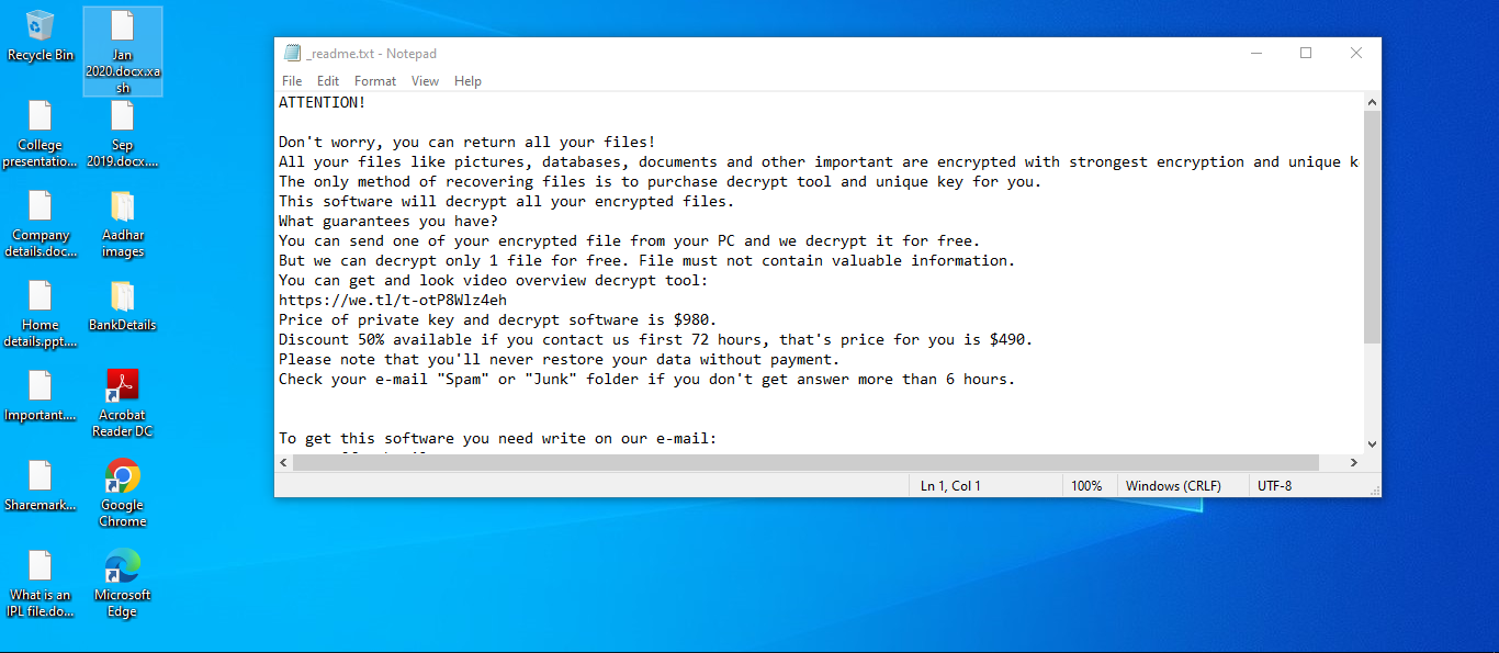 What is Xash Ransomware
