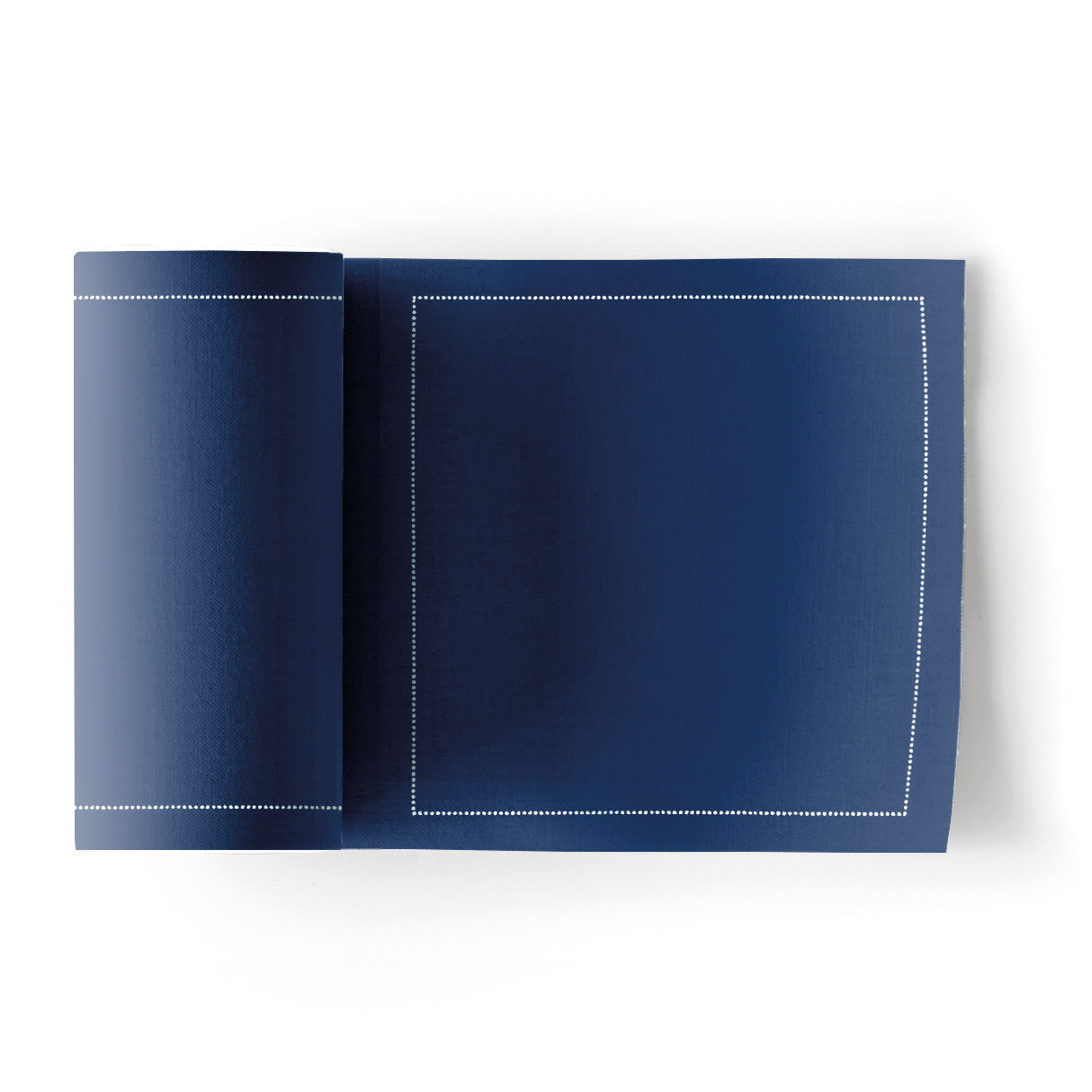 Guardanapo ALGODÃO MYDRAP em rolo 20X20 25UN cor AZUL CLÁSSICO