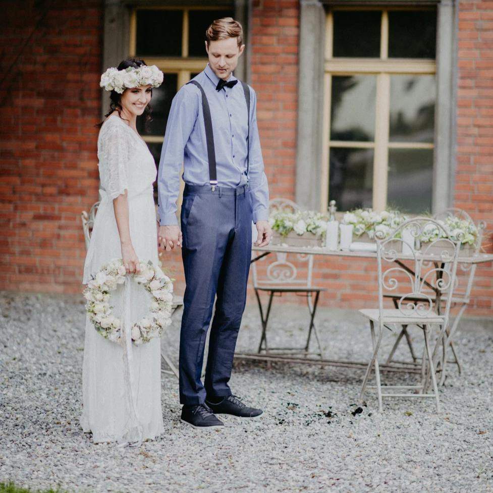 Thumbnail: Bestseller Boho Wedding Dress #1417