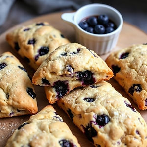 Blueberry Lemon Scones