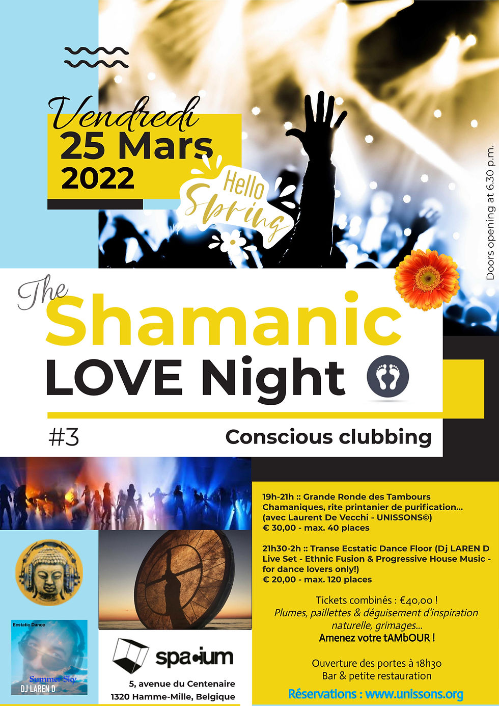 The Shamanic Love Night #3 - Hello Spring Party!