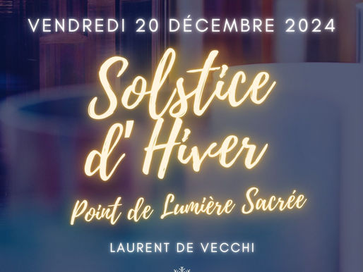 966 - Lumière Sacrée au Solstice : concert vibratoire le 20 décembre en Brabant Wallon...