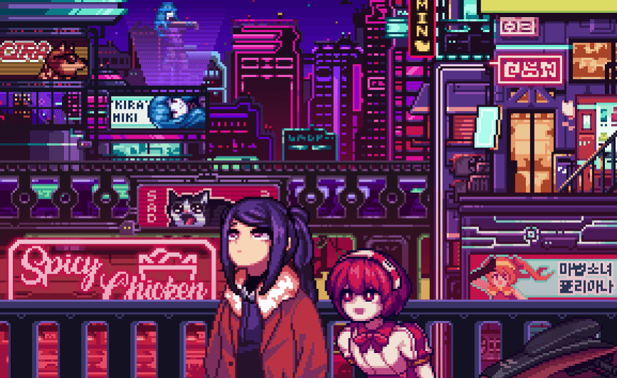 Steam Community __ VA-11 Hall-A_ Cyberpunk Bartender Action.gif