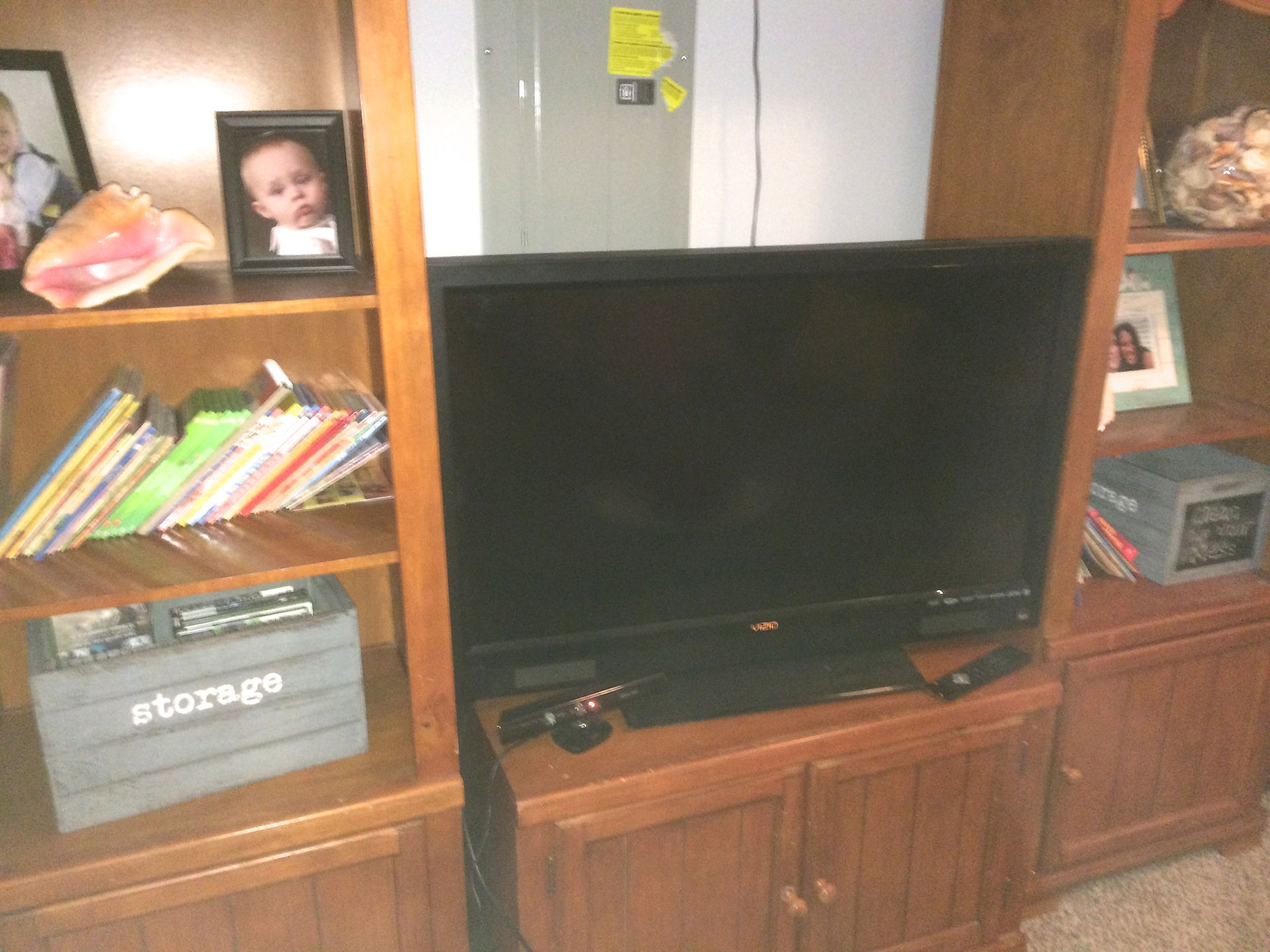 After: Basement Living Room