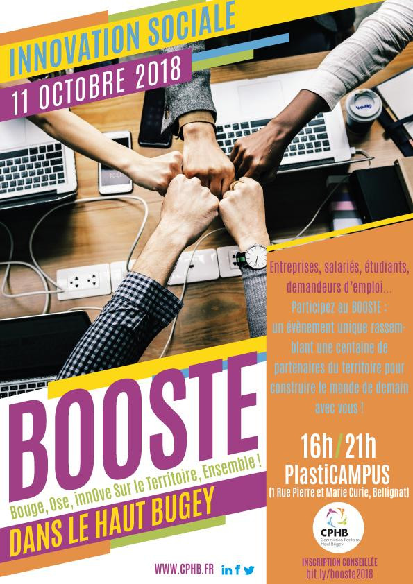 Affiche Booste 11 Octobre 2018