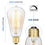Miniatura: Bombillo Edison Importado