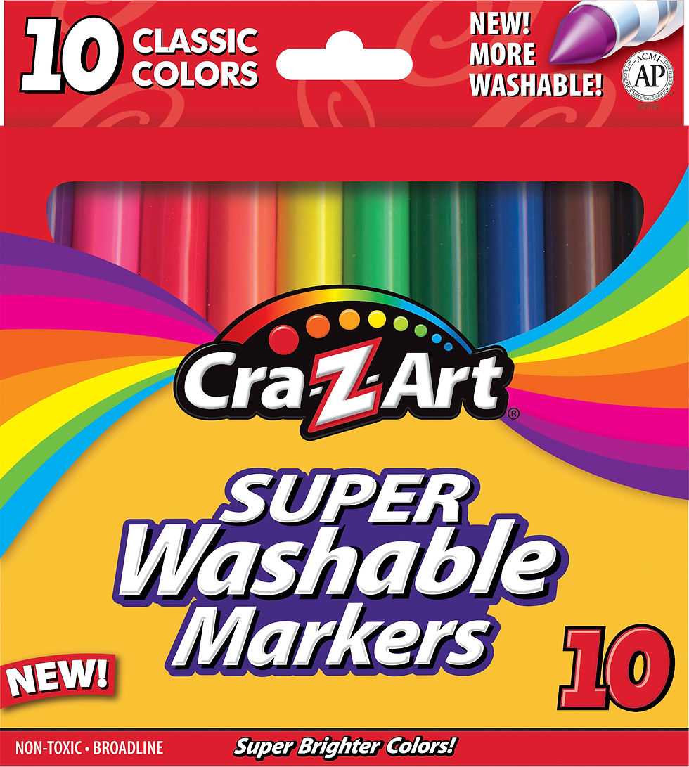 Cra-Z-Art Marcadores Lavables Caja X10