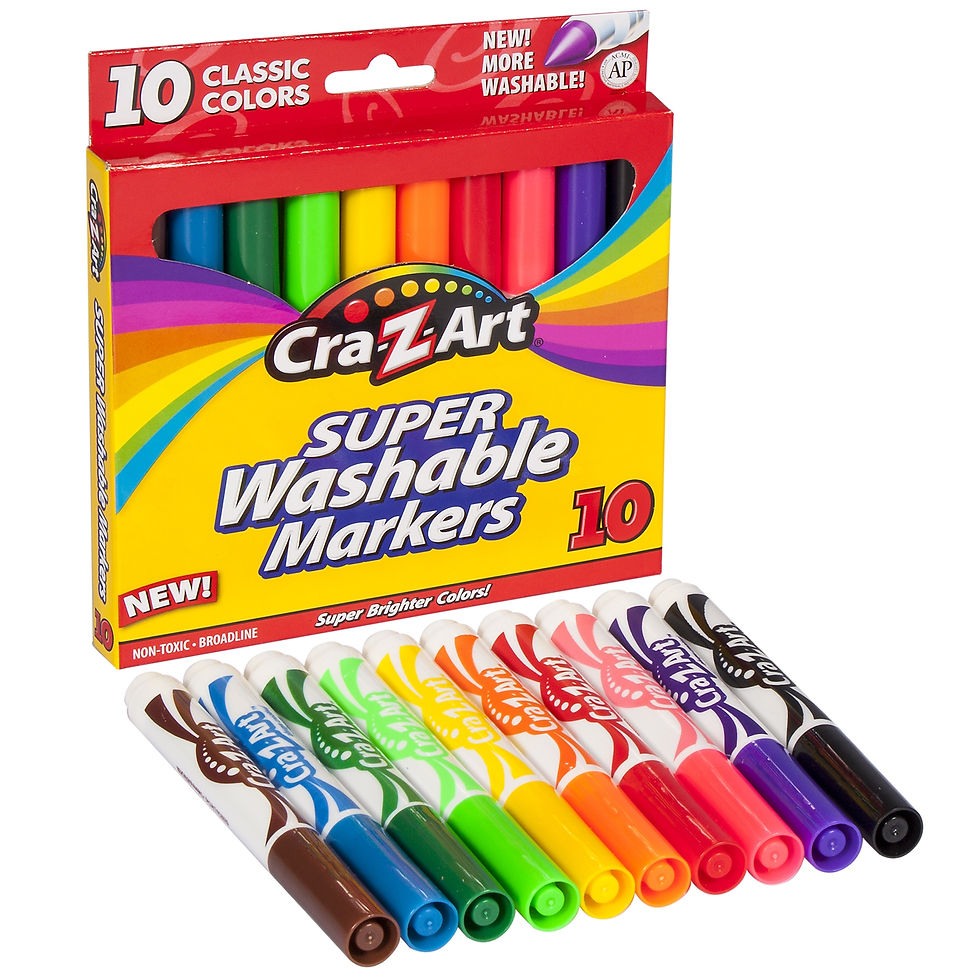 Cra-Z-Art Marcadores Lavables Caja X10