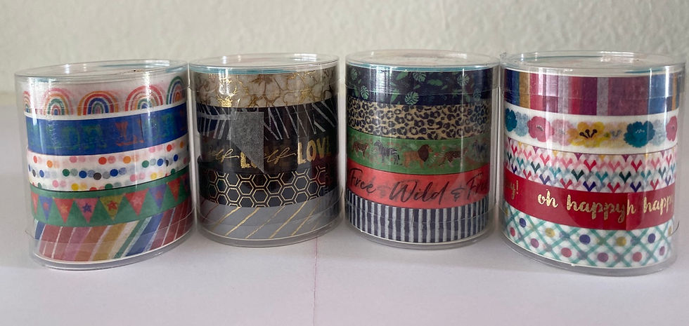 Miniatura: Washi Tape x 5 Rollos 