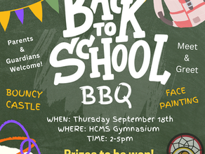 🎉 Back-to-School BBQ at HCMS