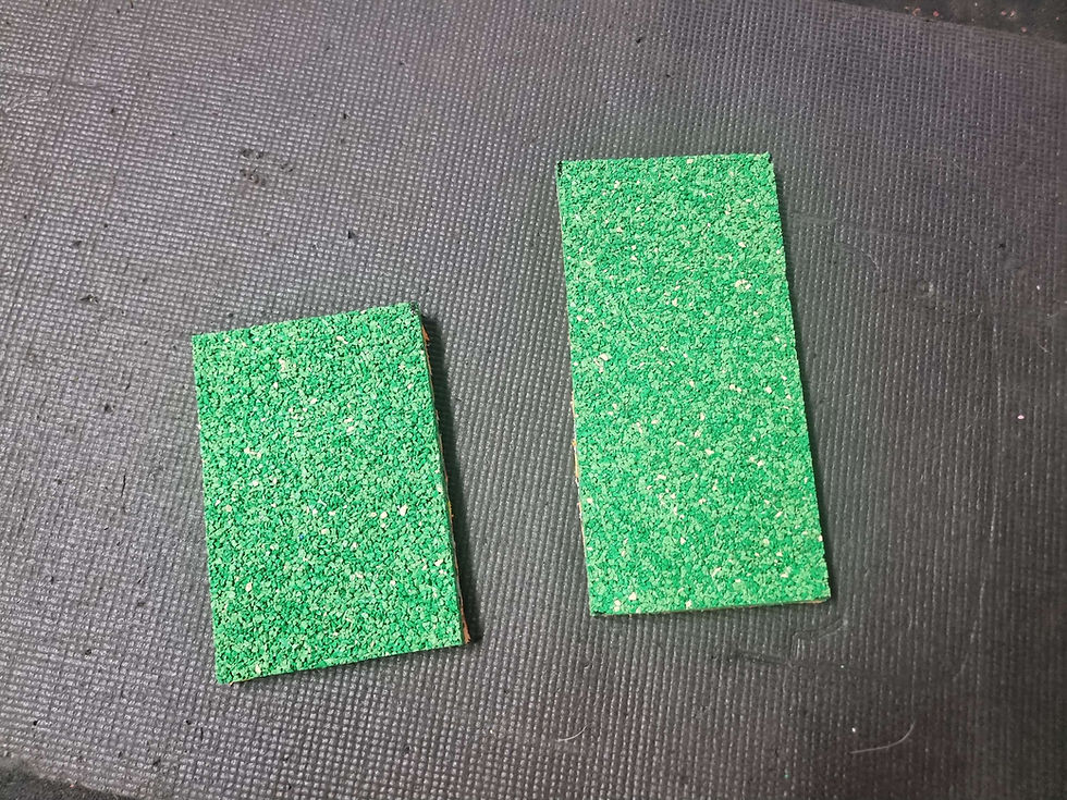Thumbnail: Rectangle thin rubber and foam targets (single)