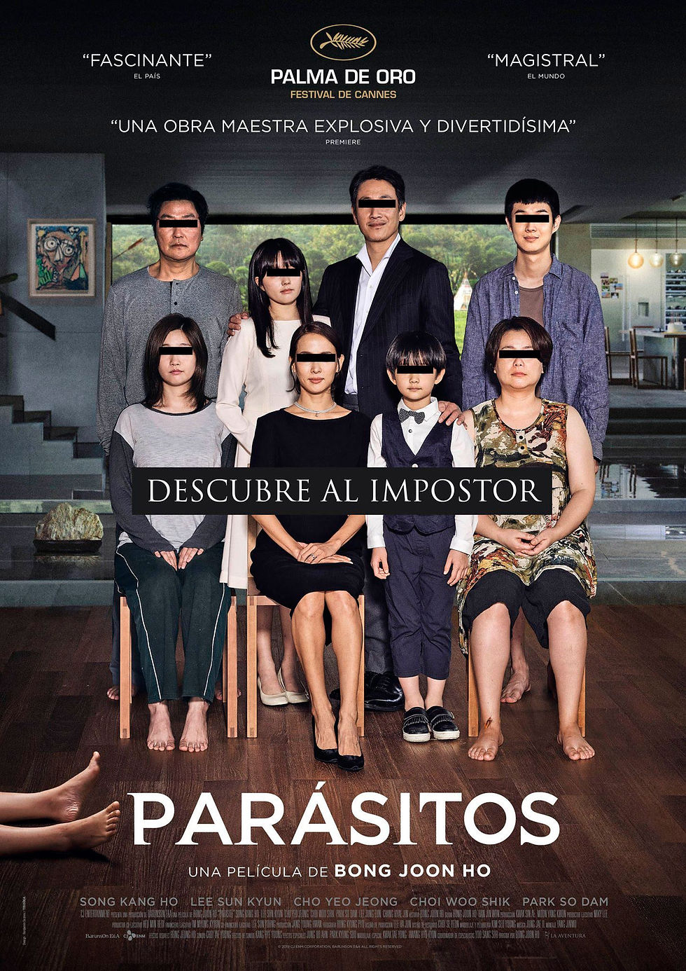 Gana Parásitos a mejor película.