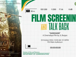 Cinemalaya film ‘Ganggang’ to be screened