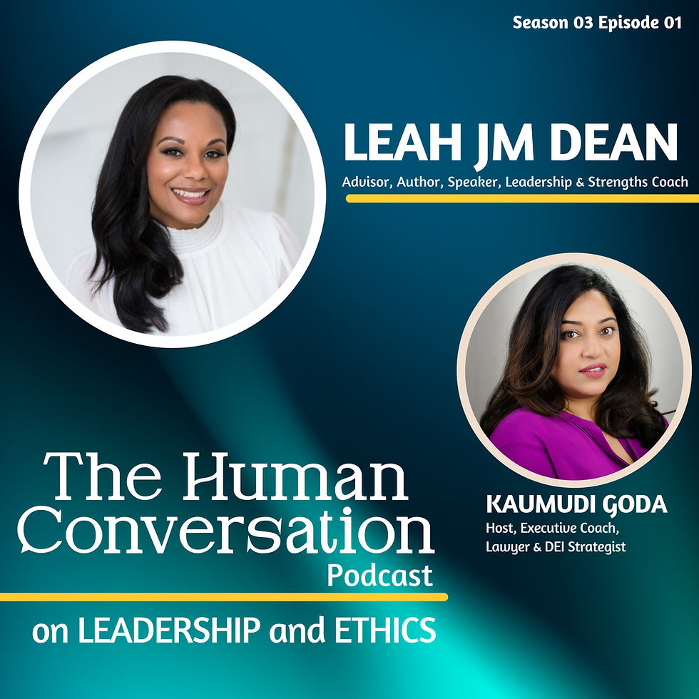 Human Conversation with Leah JM Dean
