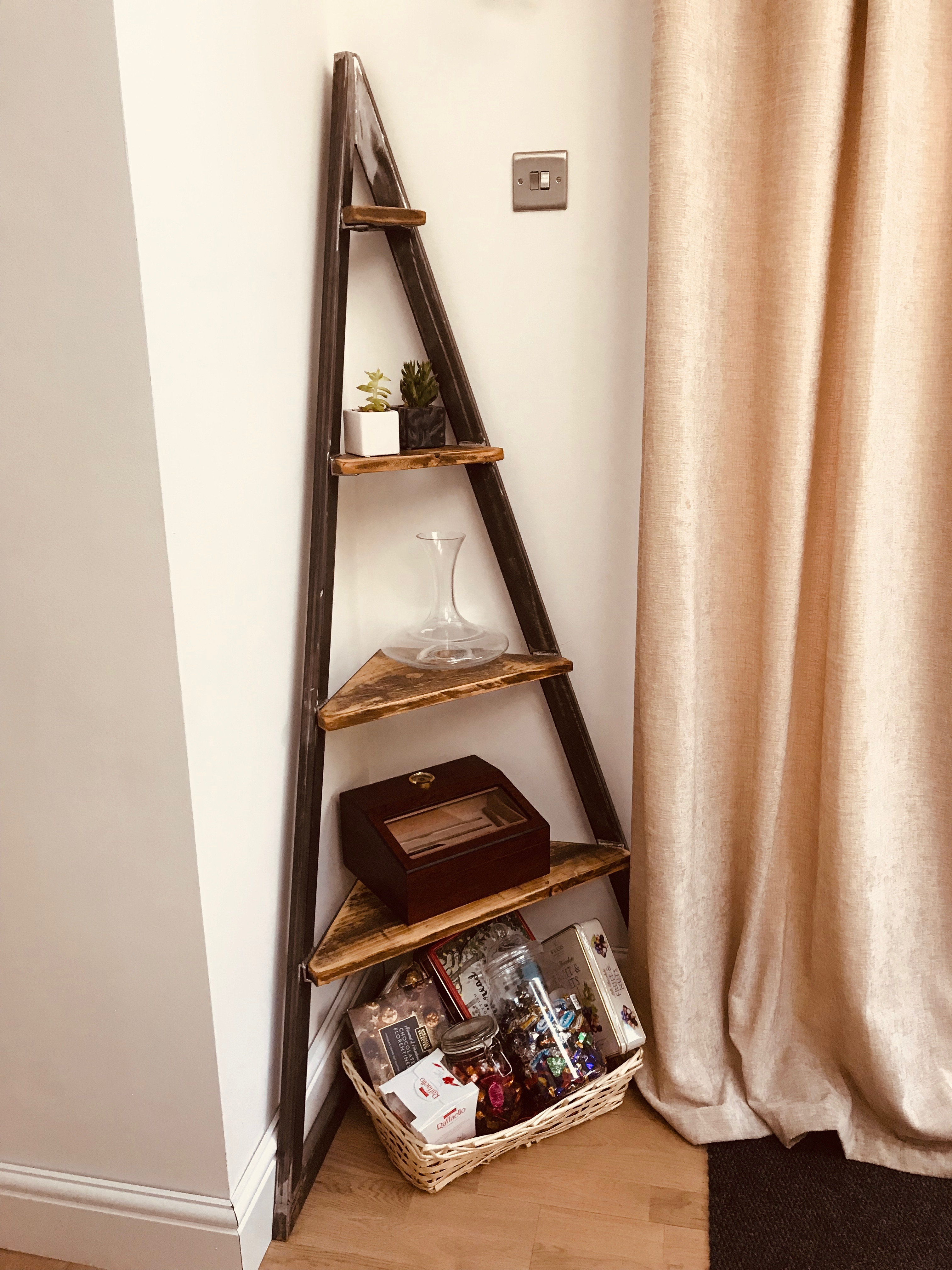 The Fortis Corner Ladder Shelving The Crafty Couple