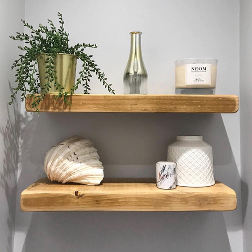 Narrow Floating Shelf - 16cm Depth | The Crafty Couple