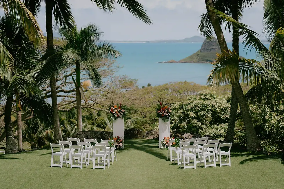 Wedding at Kualoa Ranch
