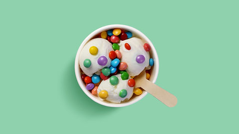Ice Cream with Candy