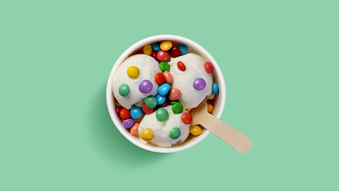 Ice Cream with Candy