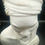 Thumbnail: African Woman 3D Printed Silk Sculpture Top View