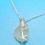Thumbnail: Sterling Silver Sea Glass Starfish Charm Necklace