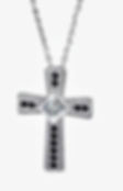 Sterling Silver Cross Pendant Necklace