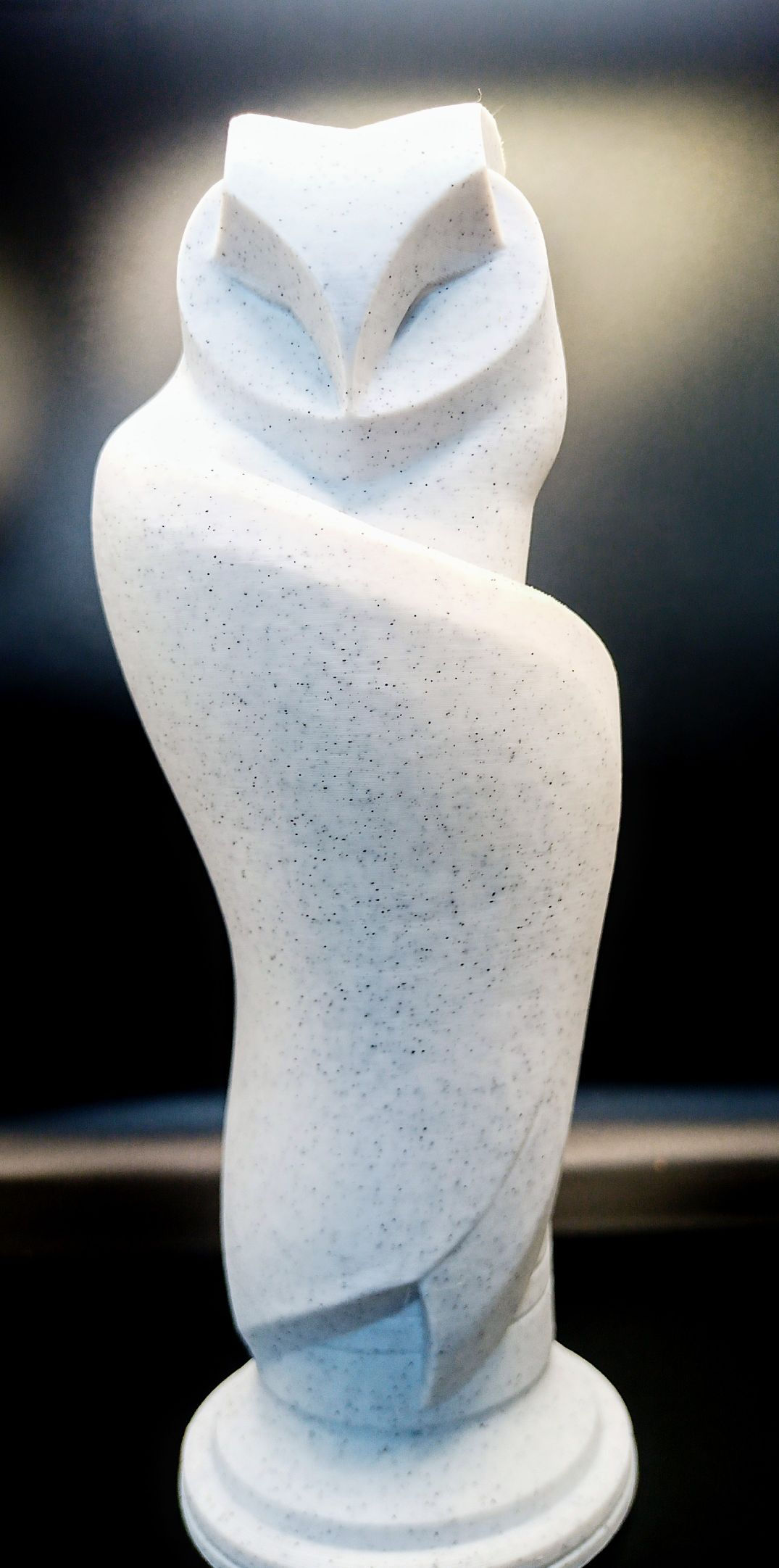 : Mystic Veil Guardian 3D-Printed Sculpture