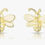 Thumbnail:  Gold Plated Bumble Bee Earrings
