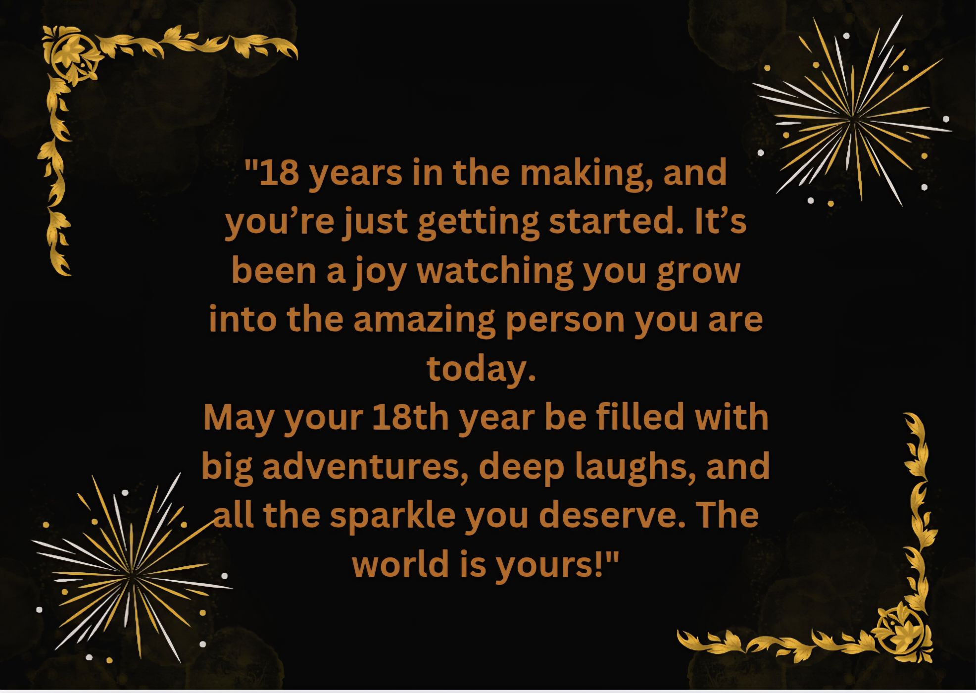 Happy 18th Birthday Digital Gift Card