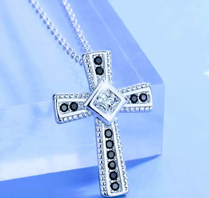 Sterling Silver Cross Pendant Necklace